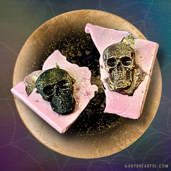 Death Metal Cupcake Wax Melt Brittle: Chocolate Cherry Absinthe Scent - Picture 6 of 10